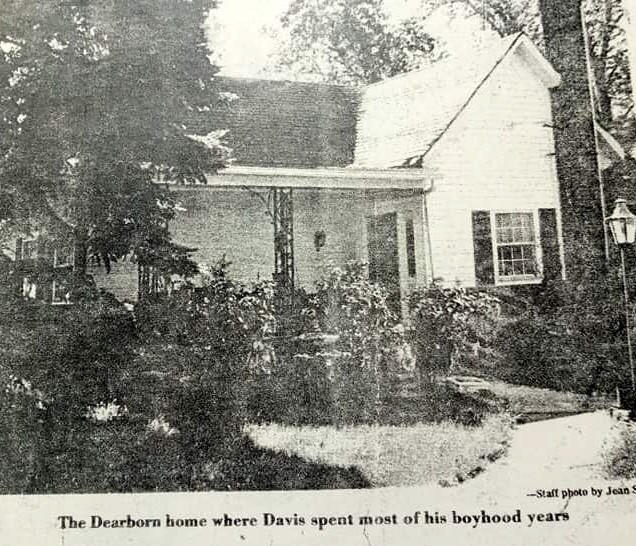 Jim Davis Memorial Page